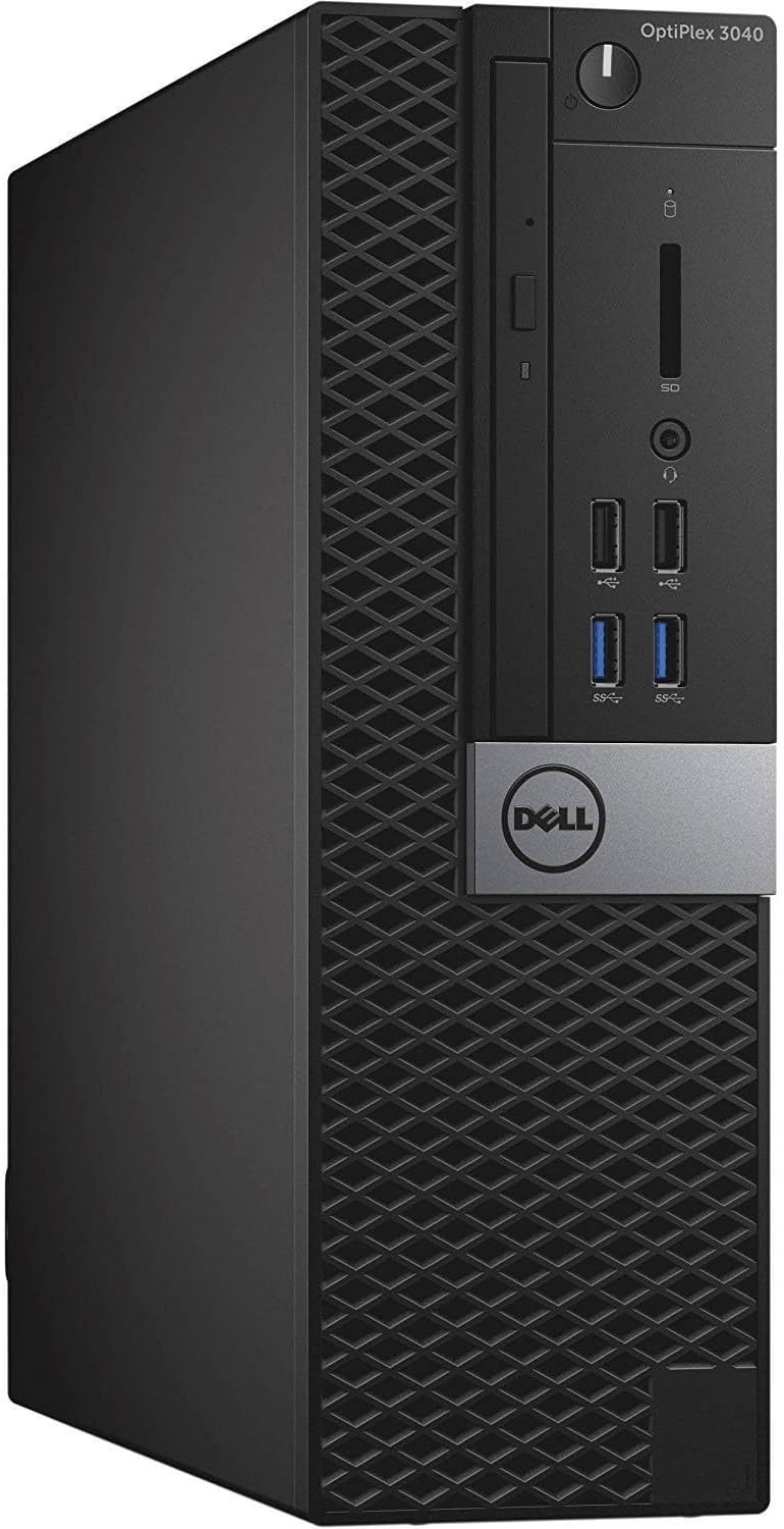 Dell Optiplex 3040 SFF Business Desktop PC, Windows 11 Pro 64bit, Core i5-6500, 8GB RAM, 256GB Solid State Drive, Mouse, Keyboard, RJ45 (Renewed)