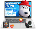 HP 17 inch laptops, AMD Ryzen 5 7430U(Beats i7-1165G7), 32GB RAM 1TB NVMe SSD Windows 11 Pro, 17.3" FHD IPS, Copilot AI, Numeric Keyboard, Type-c, Patented KB Kit