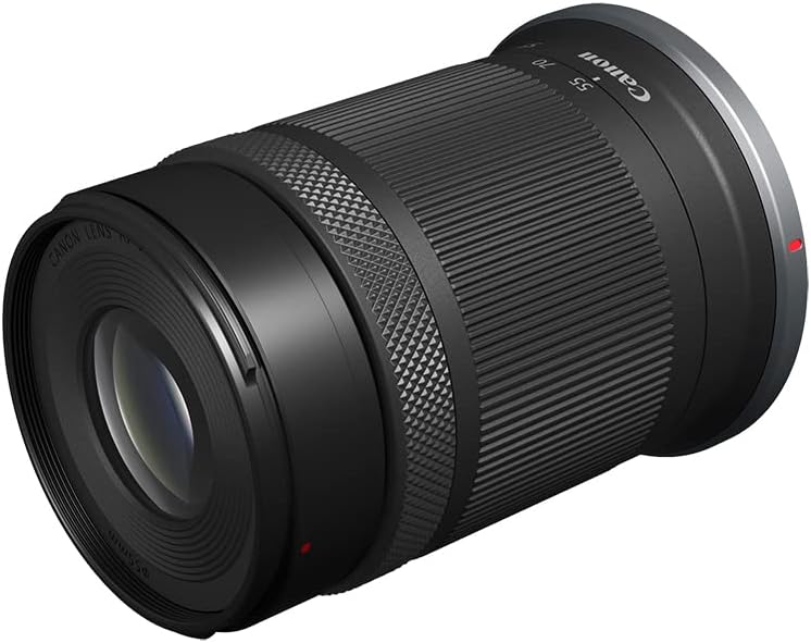 Canon RF-S55-210mm F5-7.1 is STM Telephoto Zoom Lens for Canon APS-C Mirrorless RF Mount Cameras, Compact, Lightweight, Optical Image Stabilization, Landscape, Portrait, & Travel Photos/Videos, Black