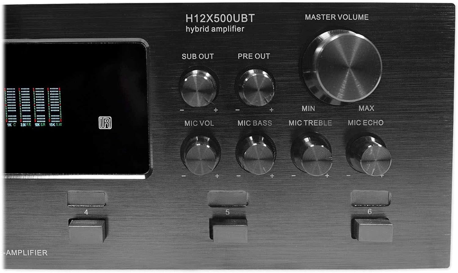 Technical Pro H12X500UBT 6000w 6-Zone 12-Speaker Home Theater Bluetooth Receiver