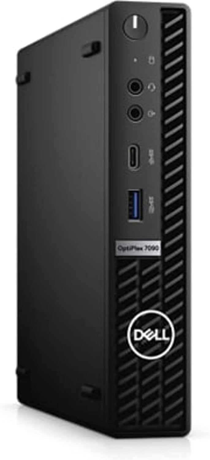 Dell OptiPlex 7000 7010 MFF 1.2L Micro Form Factor Business Desktop Computer, Intel Hexa-Core i5-12500T (Beat i7-11700T), 16GB DDR4 RAM, 512GB PCIe SSD, WiFi 6, Bluetooth, Windows 11 Pro (Renewed)