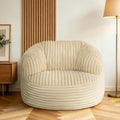 EBENCHICO Bean Bag Chair, Comfy Bean Bag Sofa with Filling for Adults and Kids, Cozy Beanbag Chair for Dorm, Floor Couch Sofa Chair for Living Room, Gaming, Reading