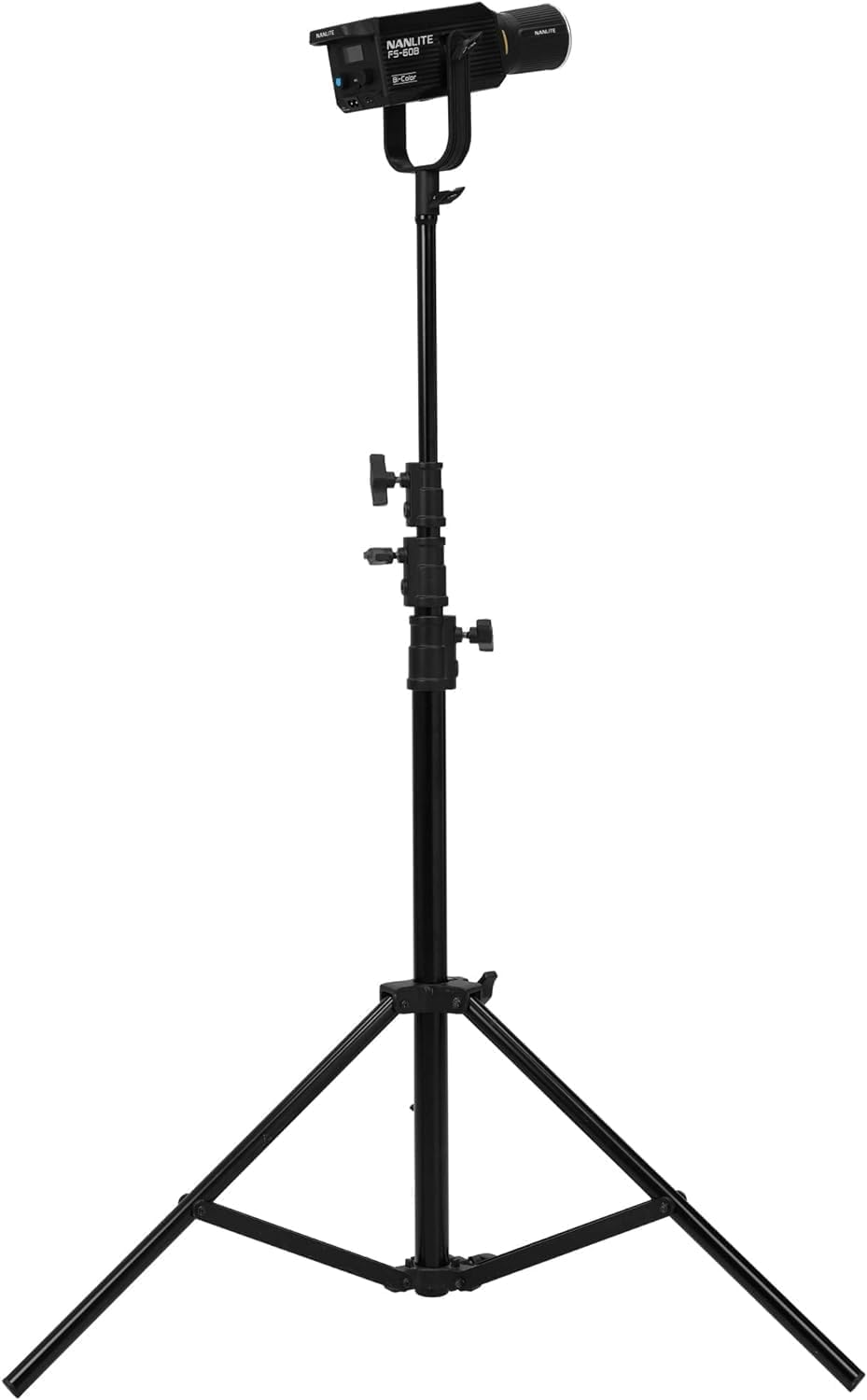 NANLITE FS-60B 70W Bi-Color LED Spotlight, Compact Camera Mount Photography Continuous Lighting with APP Control, CRI≥96 TLCI≥97, for YouTube Studio, Filmmaking, Live Streaming