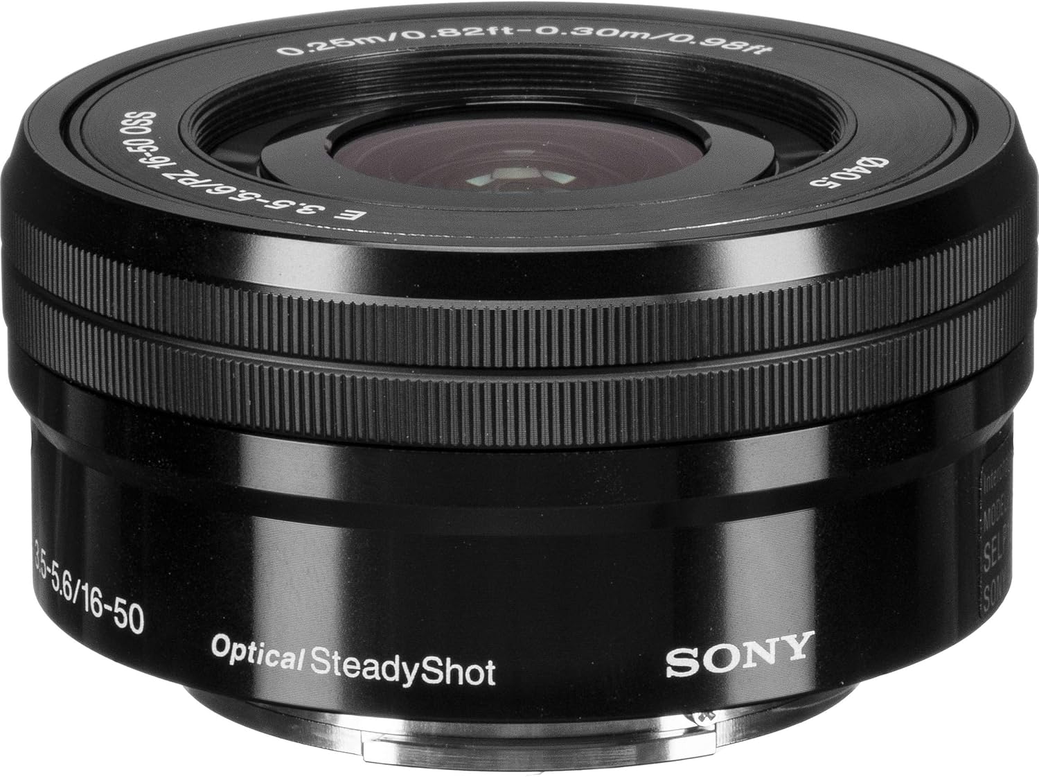 Sony SELP1650 16-50mm OSS Lens: Sony E PZ 16-50mm f/3.5-5.6 OSS Lens (Black) + Pro Starter Bundle Kit Combo - International Version (1 Year Warranty)