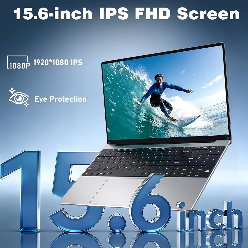 Laptop Computer, Window 11 Pro Lap Top 2026 New, 15.6 Inch Laptop PC, 8GB RAM 256GB SSD, 4425Y Processor, IPS FHD 1920*1080P, 2-Year Warranty, 5000mAh Battery, Mini HDMI, for School Business Student