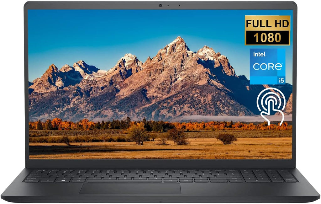Dell Inspiron 3000 Series 3511 Laptop, 15.6" FHD Touchscreen, Intel Core i5-1135G7, 32GB DDR4 RAM, 2TB PCIe SSD, Webcam, SD Card Reader, HDMI, Wi-Fi, Windows 11 Home, Black