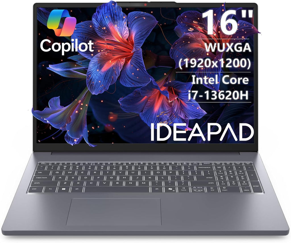 Lenovo 16" Premium Laptop for Power Business Multitasker • 2026 Edition • Intel Core i7-13620H (Beat Core 7 150U) • 24GB DDR5 • 1TB SSD • Windows 11