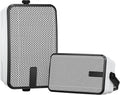 Outdoor Bluetooth Speakers 400w for Garage, Patio, Porch, Gazebo, Soffit, Entertainment Room. Wall Mount Speaker, Wireless Sync Up to 100 Speakers, IPX5 Waterproof (2 Pcs)