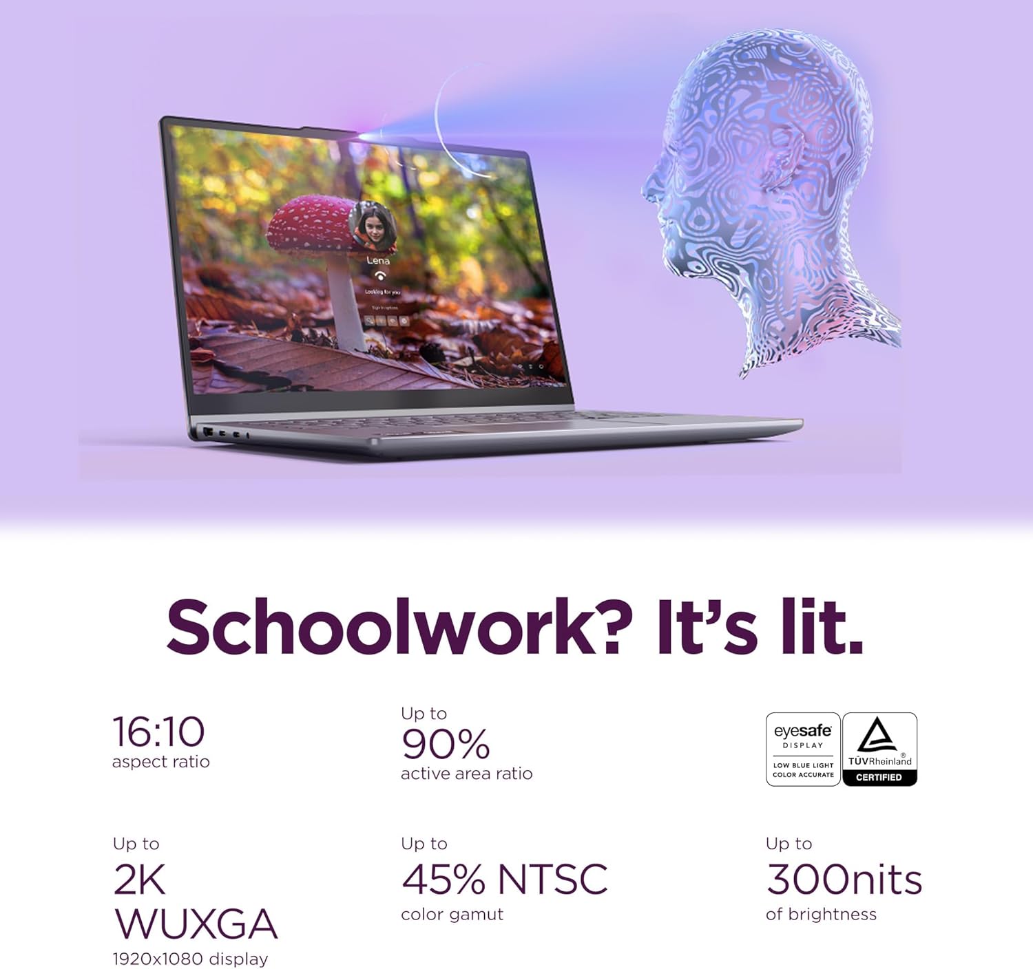 Lenovo IdeaPad 5 2-in-1 Laptop - Copilot+ PC - AMD Ryzen AI 5 340 CPU - 16" WUXGA IPS Touchscreen Display - 16GB RAM - 1TB Storage - AMD Radeon 840M GPU - Luna Grey