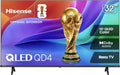 Hisense 32-Inch Class QD4SR Series Hi-QLED HD Smart Roku TV (32QD4HSR, 2026 Model) – Hi-QLED Color, Dolby Audio, Compatible with Alexa, Full Array LED, Slim Bezel Design