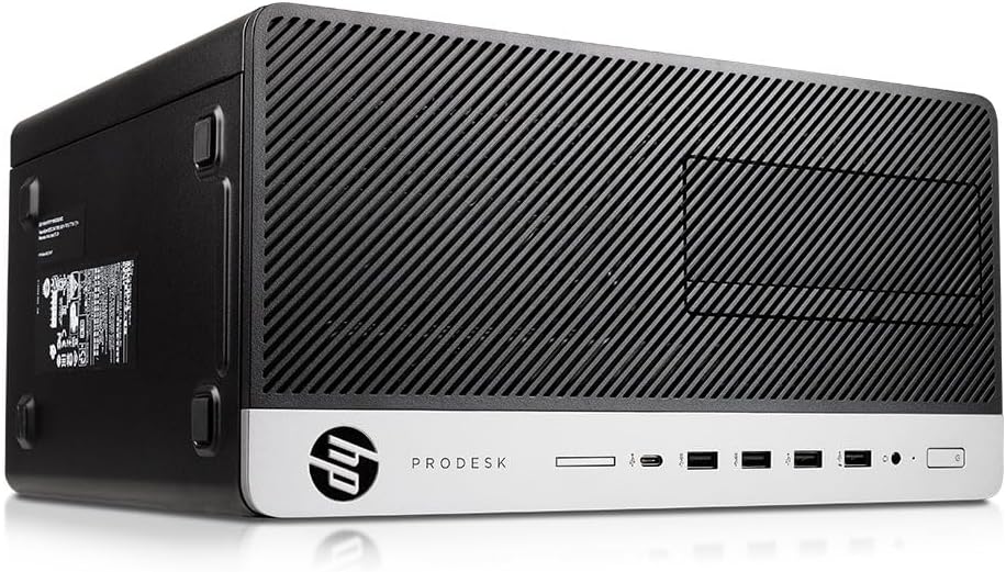 HP ProDesk 600 G3 MT Desktop Computer, Windows 11 Pro PC Tower, Intel Core i5-6500 3.2GHz, 8GB RAM, 500GB, WiFi, BT, Mouse & Keyboard, (Renewed)