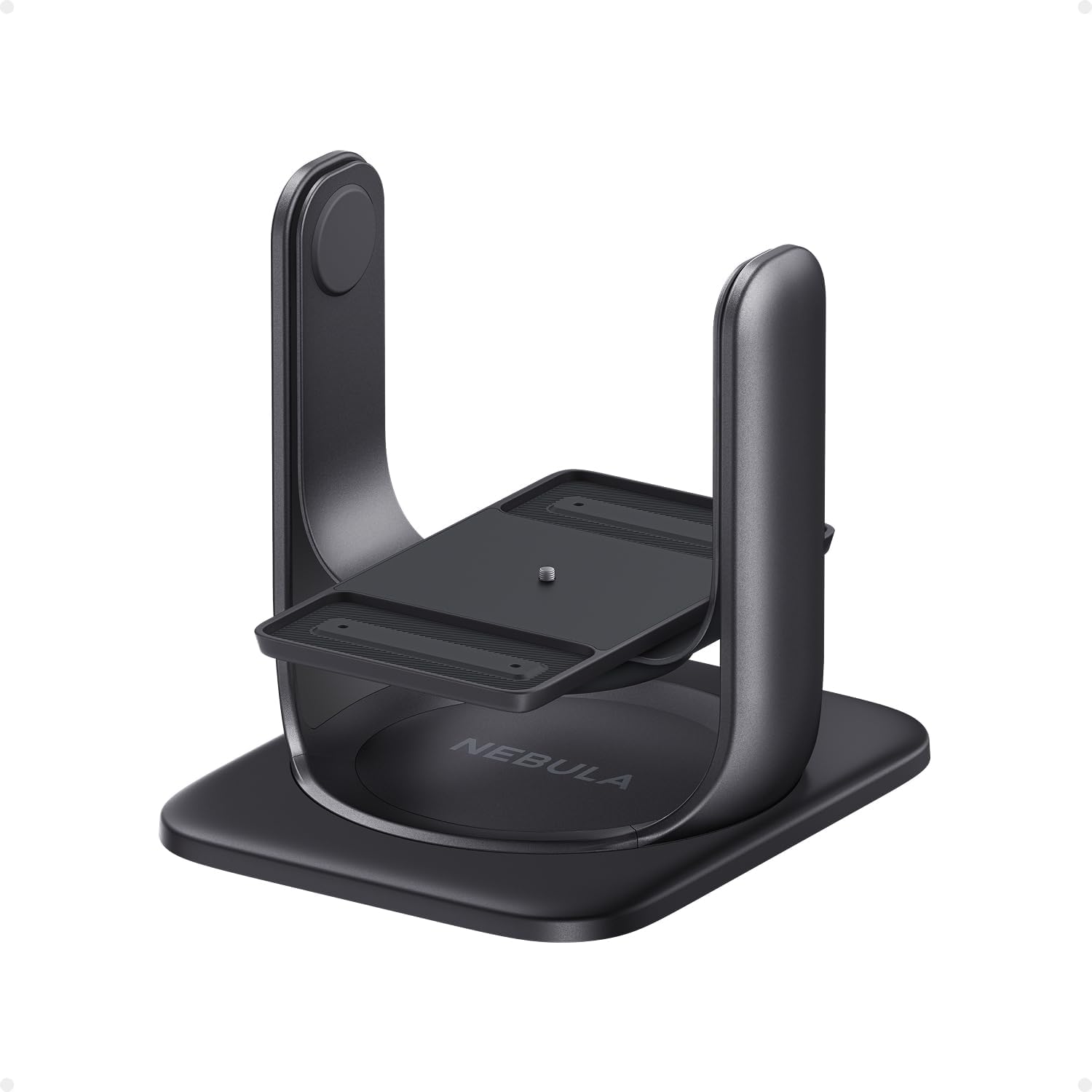 NEBULA Gimbal Stand for Projectors, 360° Rotation, Adjustable Height and Angle, Easy Setup, Projects onto Ceiling, Compatible X1, Cosmos 4K SE, Cosmos Laser 4K, for Backyard, Bedroom