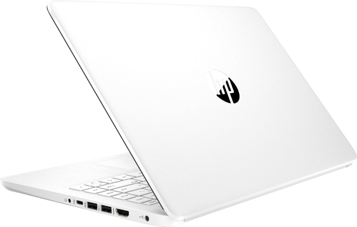 HP 2025 Laptop | 14-DQ300 | 14" 1366 x 768 | Intel-2 Core Celeron N4500 | Intel UHD Graphics | 16GB DDR4 | 512GB SSD+64GB eMMC | Windows 11 Home | Wi-Fi 6 - Bluetooth 5-720p Camera - Snowflake White