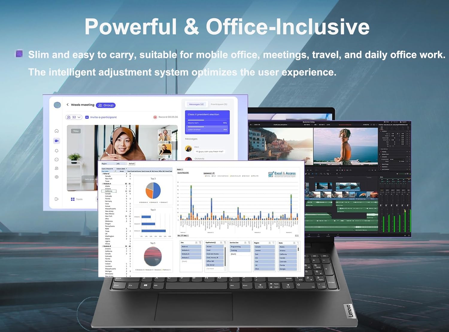 Lenovo V15 G4 15.6" Business Laptop, FHD Anti-Glare Display, Intel 10-Core i7-13620H (Beat Ultra 7 255U),16GB RAM, 512GB SSD, WiFi 6, Bluetooth 5.2, Windows 11 Home, with 5ave 6-in-1 Accessory Kit