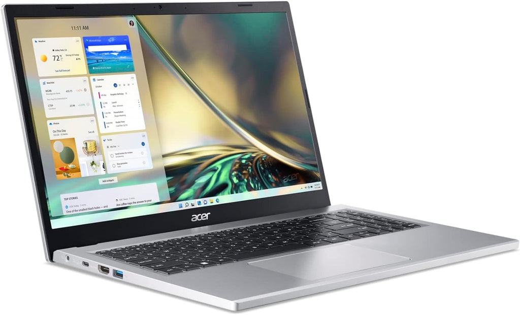 acer Aspire 3 A315-24P-R7VH Slim Laptop | 15.6" Full HD | AMD Ryzen 3 7320U Quad-Core | AMD Radeon Graphics | 8GB LPDDR5 | 128GB NVMe SSD | Wi-Fi 6 | Windows 11 Home