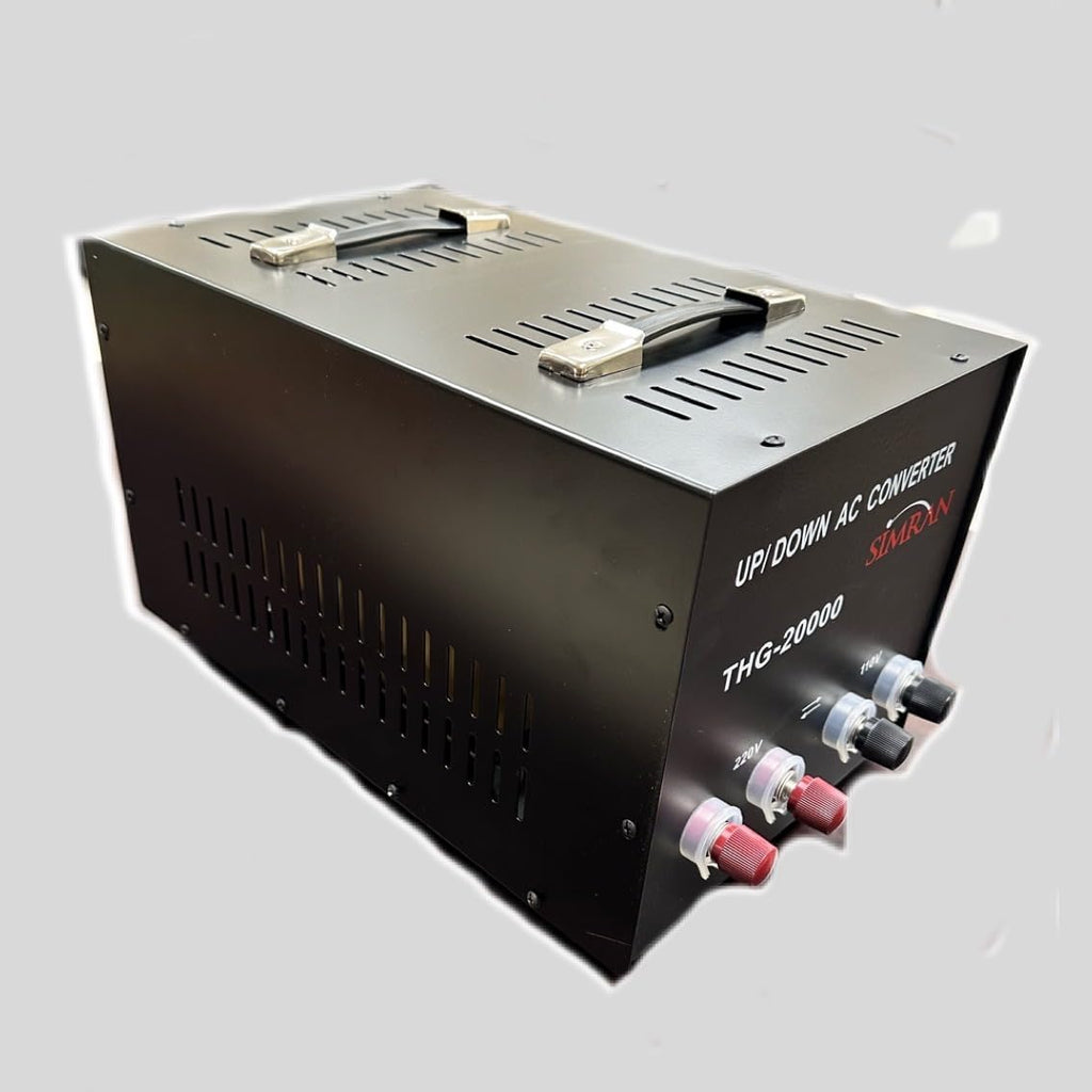 Simran THG-20,000 Voltage Converter Transformer Step Up and Down Power Converter for 110 Volt / 220 Volt / 240 Volt Conversion (20000 Watts)