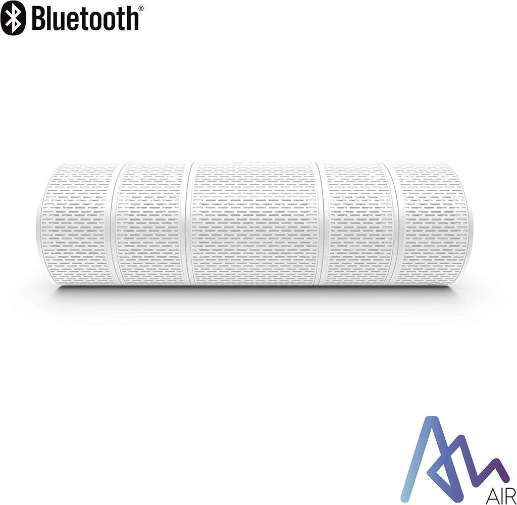 Air Audio The Worlds First Pull-Apart Wireless Bluetooth Speaker Portable Surround Sound and Multi-Room Use, White