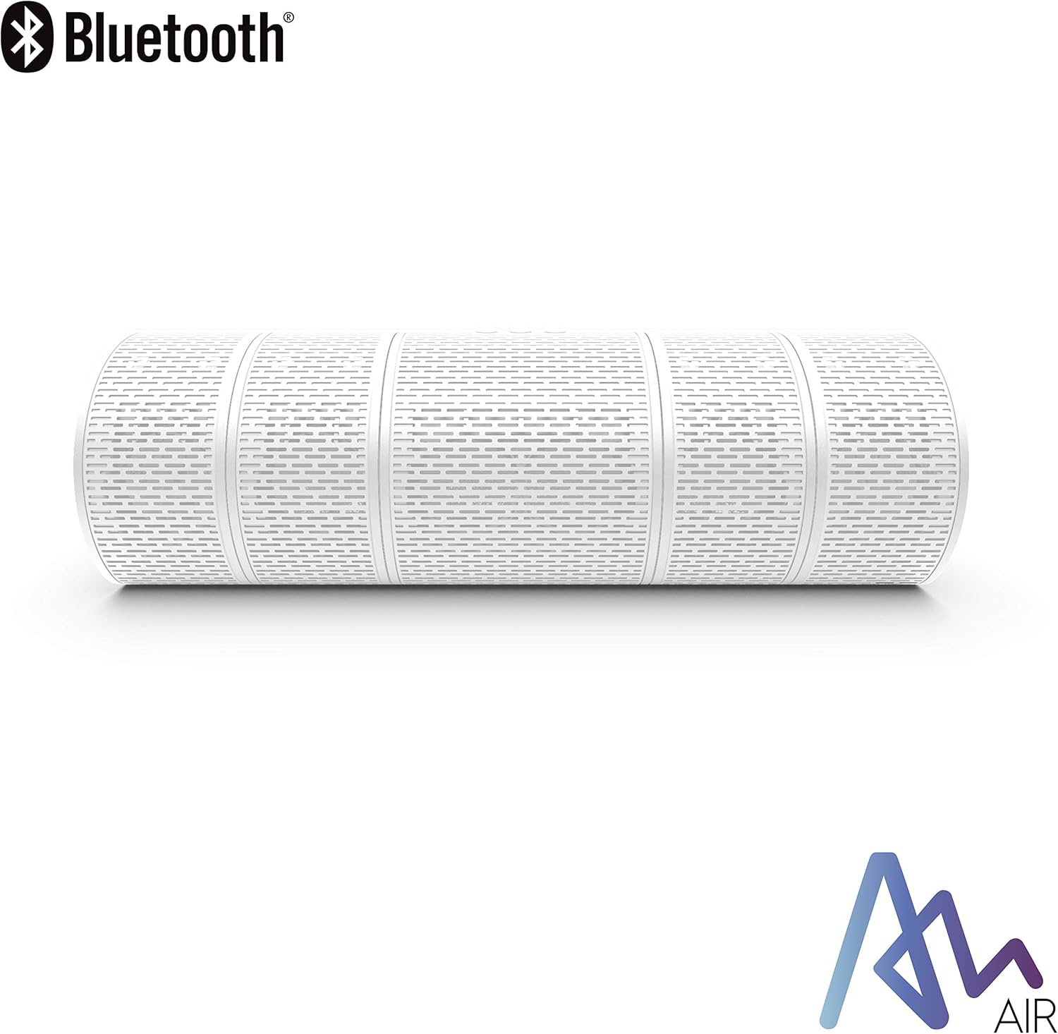 Air Audio The Worlds First Pull-Apart Wireless Bluetooth Speaker Portable Surround Sound and Multi-Room Use, White