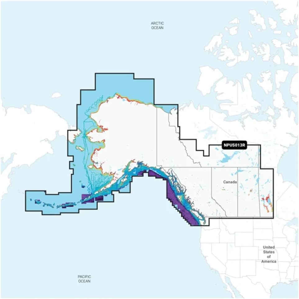 Navionics Platinum+ NPUS013R - West Alaska, Canada 010-C1467-40 by Navionics