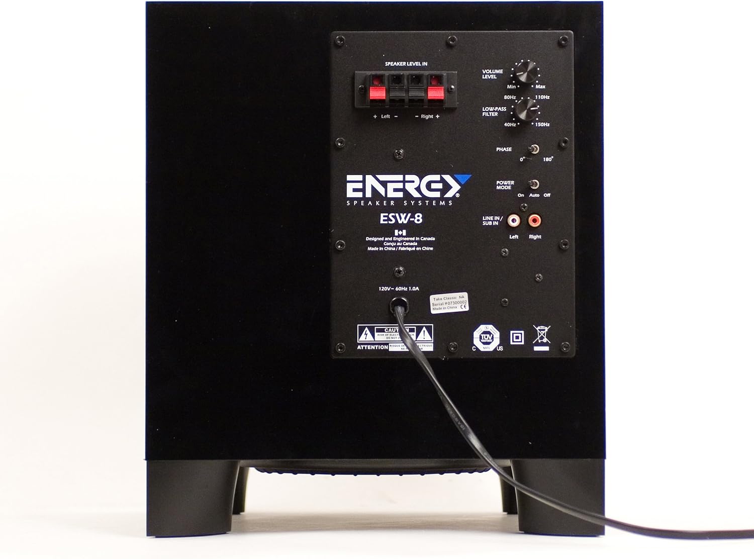 Energy 5.1 Take Classic Home Theater System (Set of Six, Black)