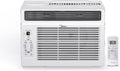 Midea 6,000 BTU Window Air Conditioner, 3-in-1 Cool/Fan/Dehumidifier Window AC Unit, Easycool Air Conditioner with Remote Control, Cools up to 250 Sq. Ft., Fits bedroom, study, office