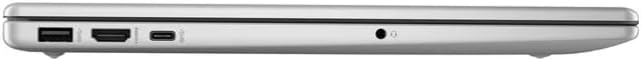 HP 15.6" FHD Touchscreen Laptop Computer with Microsoft Office 365, Windows 11 Laptop, AI Copilot, AMD Ryzen 5 Processor, PLUSERA Earphones, Silver (Silver, 8GB RAM | 1TB Storage)