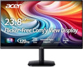 acer KA242Y G0bi 23.8" Full HD (1920 x 1080) Zero-Frame Home Office IPS Monitor | Adaptive-Sync Support (FreeSync Compatible) | Up to 120Hz Refresh | 1ms (VRB) | sRGB 99% | Tilt | HDMI & VGA Ports