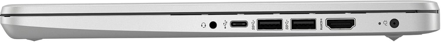 HP 2025 Laptop | 14-DQ600 | 14" 1366 x 768 | Intel-4 Core Intel Processor N150 | 8GB DDR4 | 128GB SSD | Windows 11 Home | Wi-Fi 6 - Bluetooth 5-720p HD Camera - Natural Silver