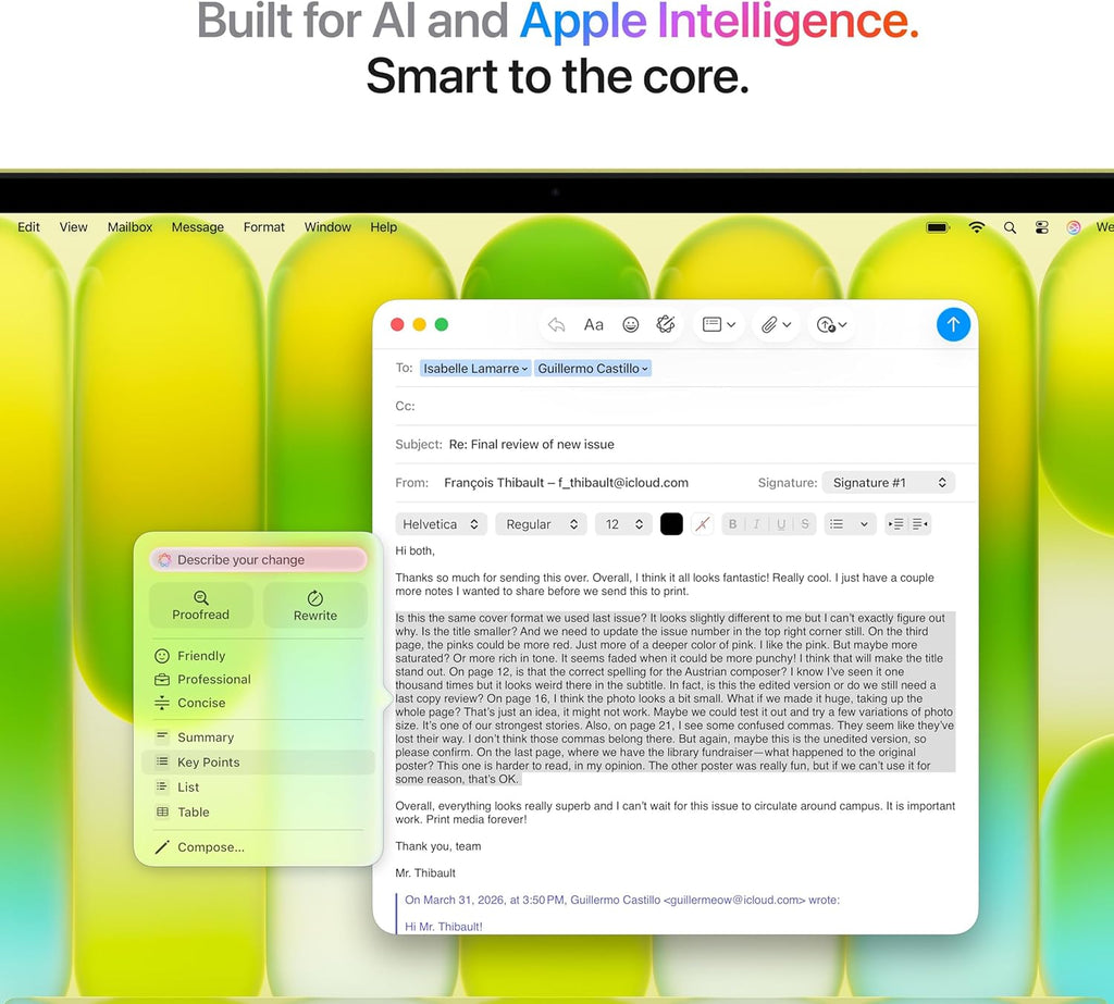 Apple 2026 MacBook Neo 13-inch Laptop with A18 Pro chip: Built for AI and Apple Intelligence, Liquid Retina Display, 8GB Unified Memory, 256GB SSD Storage, 1080p FaceTime HD Camera; Citrus