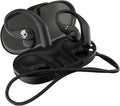 Skullcandy Push 540 Open Wireless Open-Ear Bluetooth Earbuds, Headphones, Sweat and Water Resistant, 42 Hours Battery, Detachable Neckband, Secure Fit, Microphone for iPhone Android - True Black