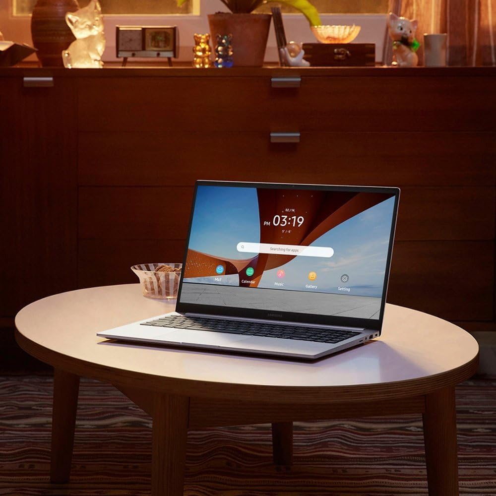 Samsung Galaxy Book4 2024 Business Laptop 15.6" FHD IPS 10-Core Intel 7 150U 16GB LPDDR4 512GB SSD Intel Graphics Wi-Fi 6 Backlit Keyboard Fingerprint Win11 Home w/ONT 32GB USB