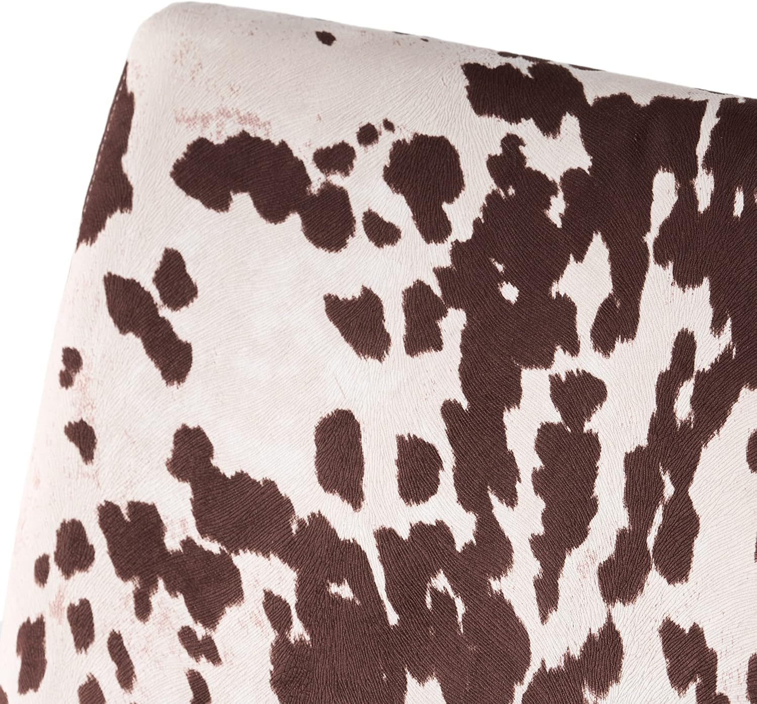 Christopher Knight Home Kassi Fabric Accent Chairs, 2-Pcs Set, Milk Cow