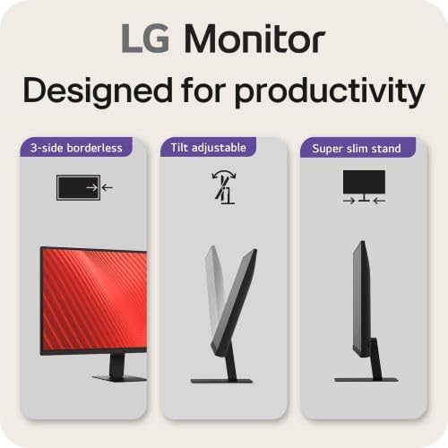 LG 32U631A-B 32-inch QHD (2560 x 1440) IPS Computer Monitor, 100Hz, 5ms, HDR10, Reader Mode, Flicker Safe, HDMI, USB Type-C 15W PD, Black