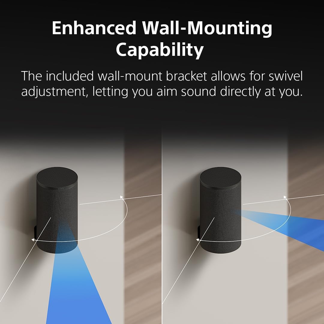 Sony BRAVIA Theater Rear 9 SA-RS9 Wireless Rear Speakers for Soundbar/Home Theater Sound System, Compatible with BRAVIA Theater (BAR 9/8/7), HT-A7000/HT-A5000/HT-A3000, STR-AN1000, 2026 Model