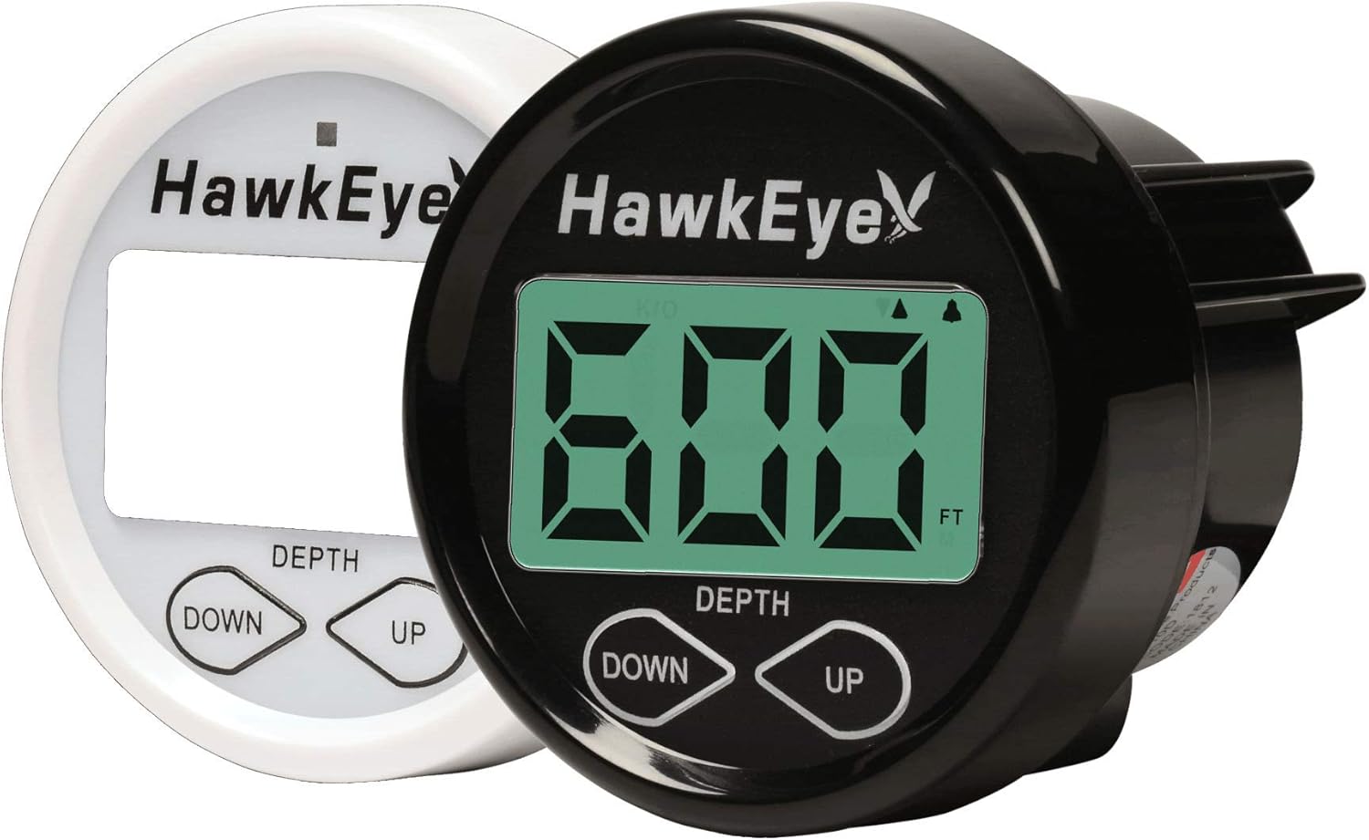 DepthTrax 2B Boat Mount in Dash Digital Depth Finder