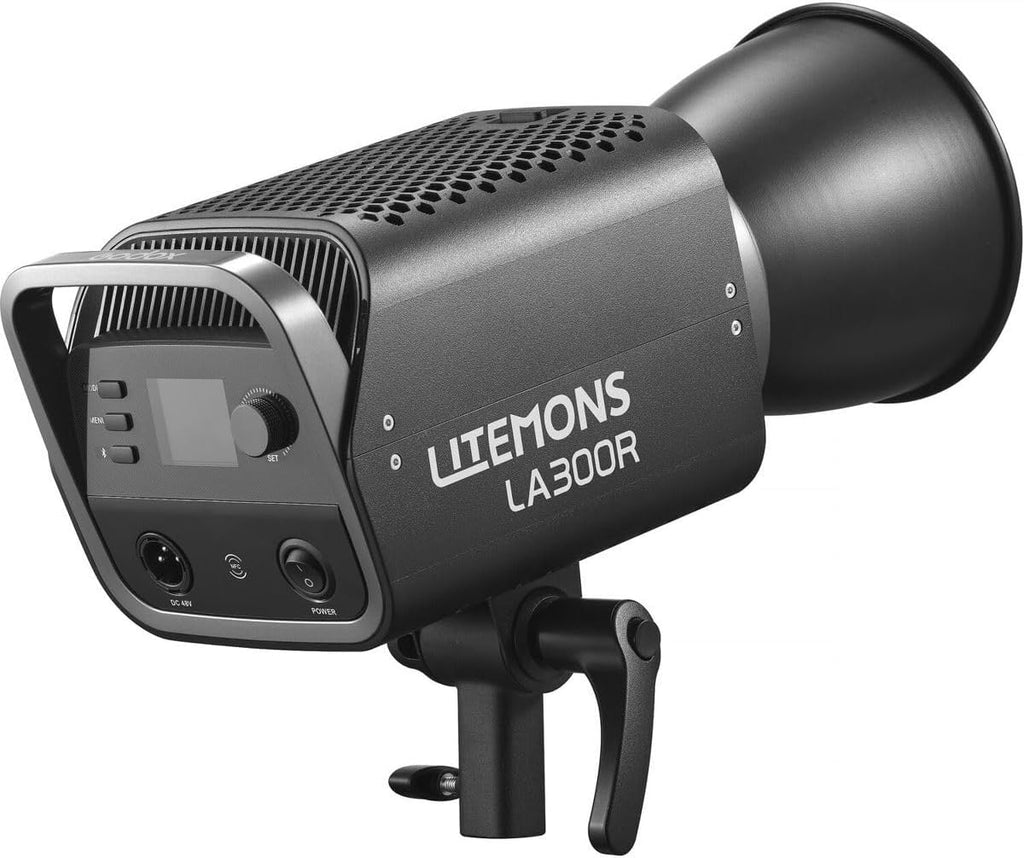 Godox Litemons LA300R RGB LED Video Light Kit Dimmable Studio Monolight Lighting for Photography and Video (Black) with Carrying Bag