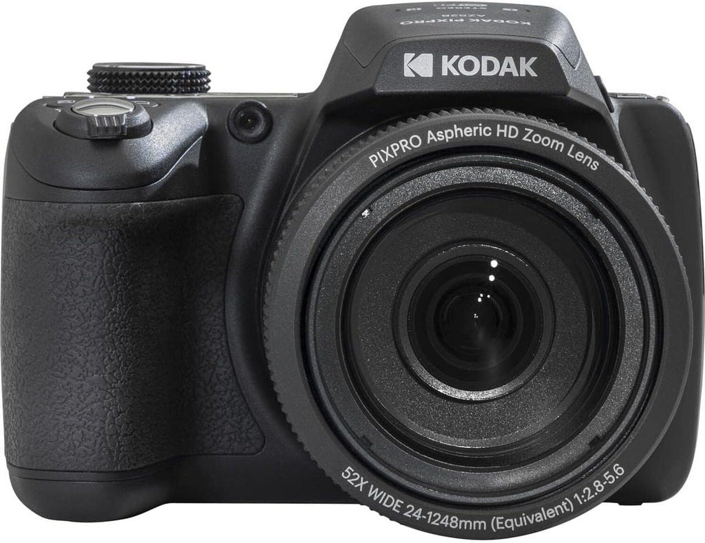 Kodak PIXPRO AZ528 Astro Zoom 16MP Full HD Digital Camera, Black, Bundle with 32GB Memory Card and Camera Bag