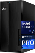 acer Aspire Business Desktop | 14th Gen Intel Core i5-14400 Processor | 16GB DDR5 RAM, 1TB Storage(512GB SSD & 500GB HDD) | WiFi6+Bluetooth5.1 | Keyboard+Mouse | Windows 11 Pro