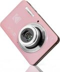 Kodak PixPro Friendly Zoom FZ55 16MP 1080p Full HD Digital Camera with 5X Optical Zoom Vlogging Camera (Pastel Pink)
