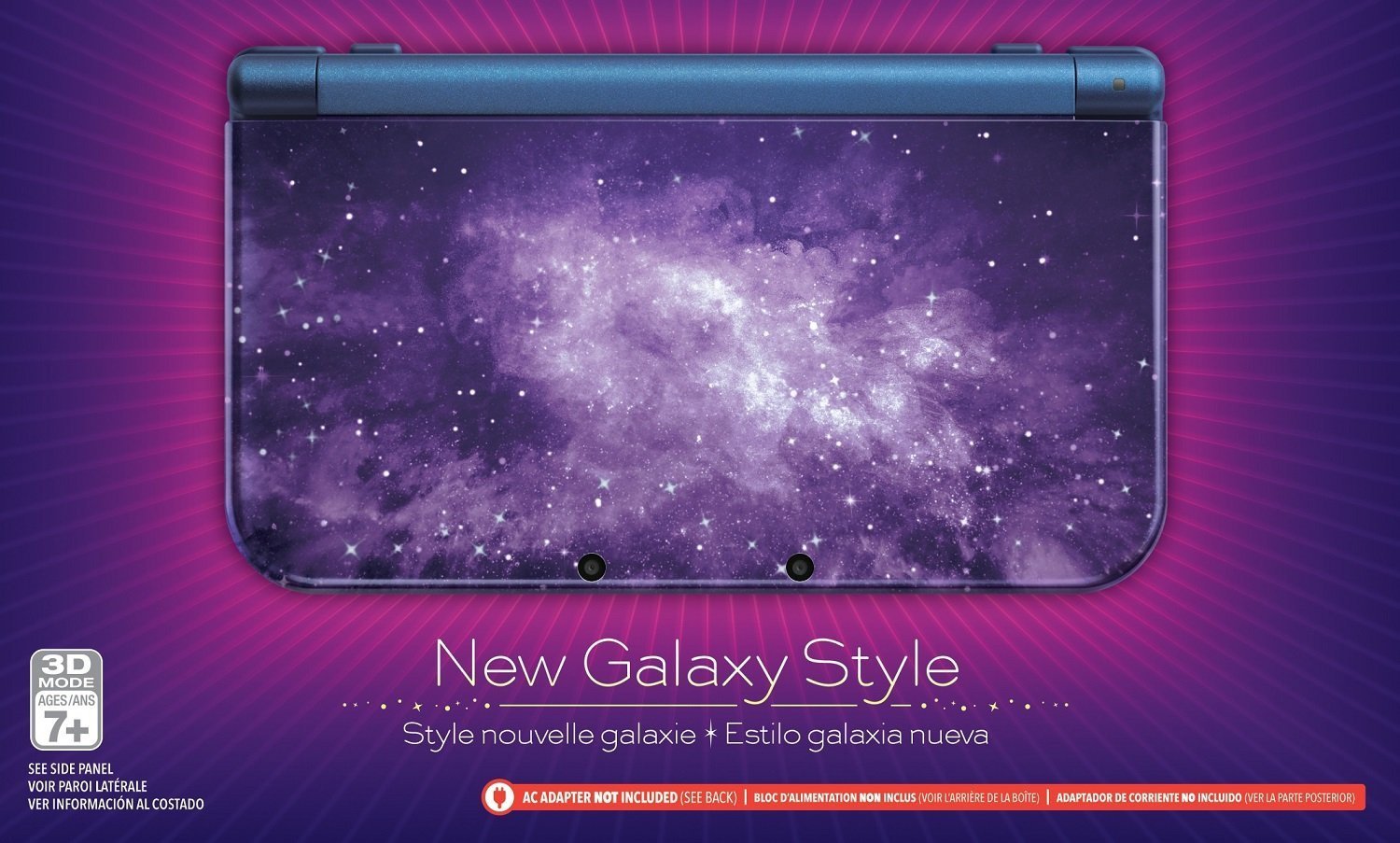 Nintendo New 3DS XL Console- Galaxy Style (Renewed) video game