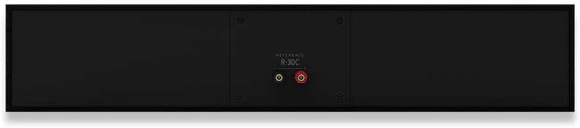 Klipsch Reference Next-Generation R-30C Horn-Loaded Center Channel Speakers for Crystal-Clear Home Theater Dialogue in Black