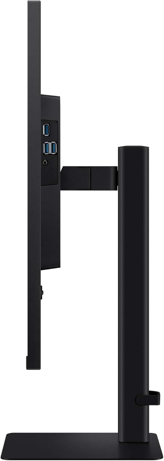 SAMSUNG 27" ViewFinity S8 (S80D) Series 4K UHD High Resolution Computer Monitor, HDR10, Multiple Ports w/ HDMI, DisplayPort, USB-A, Height Adjustable Stand, LS27D806EANXGO, 2024, 3Yr Warranty