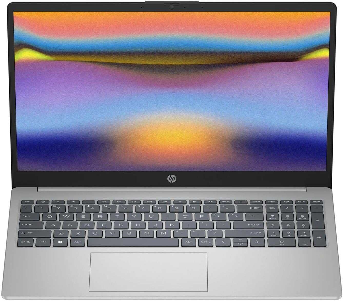 HP Laptop, 15.6-inch Full HD, AMD Ryzen 5-7520u, 8GB RAM, 512GB SSD, Windows 11, Natural Silver (Renewed)