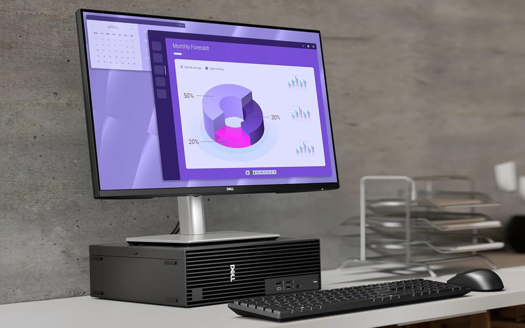 Dell Pro Slim QCS1250 SFF Desktop Computer (New-Gen of OptiPlex), 14-core Intel Core i5-14500, 16GB DDR5, 512GB SSD, DP + HDMI, Wi-Fi 6E, Bluetooth, RJ-45, USB-C, Wired KB & Mouse, Windows 11 Pro