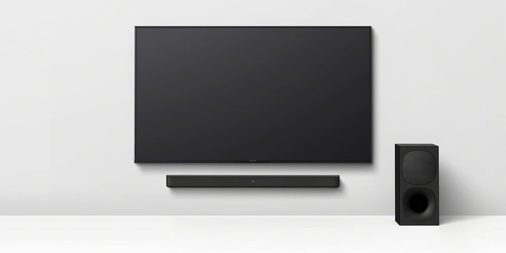 Sony HT-S400 2.1ch Soundbar with Powerful Wireless subwoofer, S-Force PRO Front Surround Sound, and Dolby Digital, Black