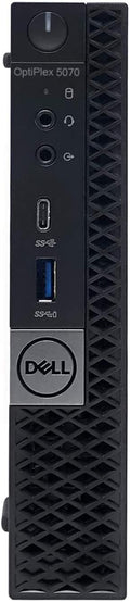 Dell Optiplex 5070 Micro Desktop PC Intel i5-9500T, 32GB DDR4 New 512GB M.2 NVMe SSD, WiFi BT HDMI New KB & Mouse Windows 11 Pro (Renewed)