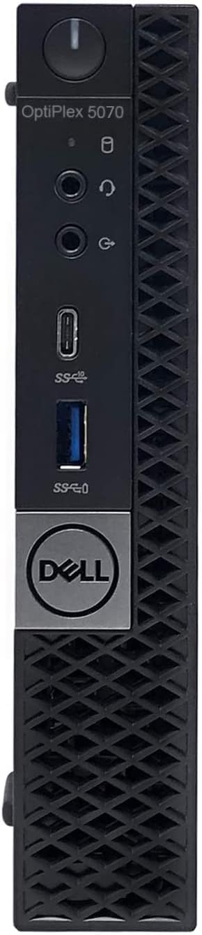 Dell Optiplex 5070 Micro Desktop PC Intel i5-9500T, 32GB DDR4 New 512GB M.2 NVMe SSD, WiFi BT HDMI New KB & Mouse Windows 11 Pro (Renewed)