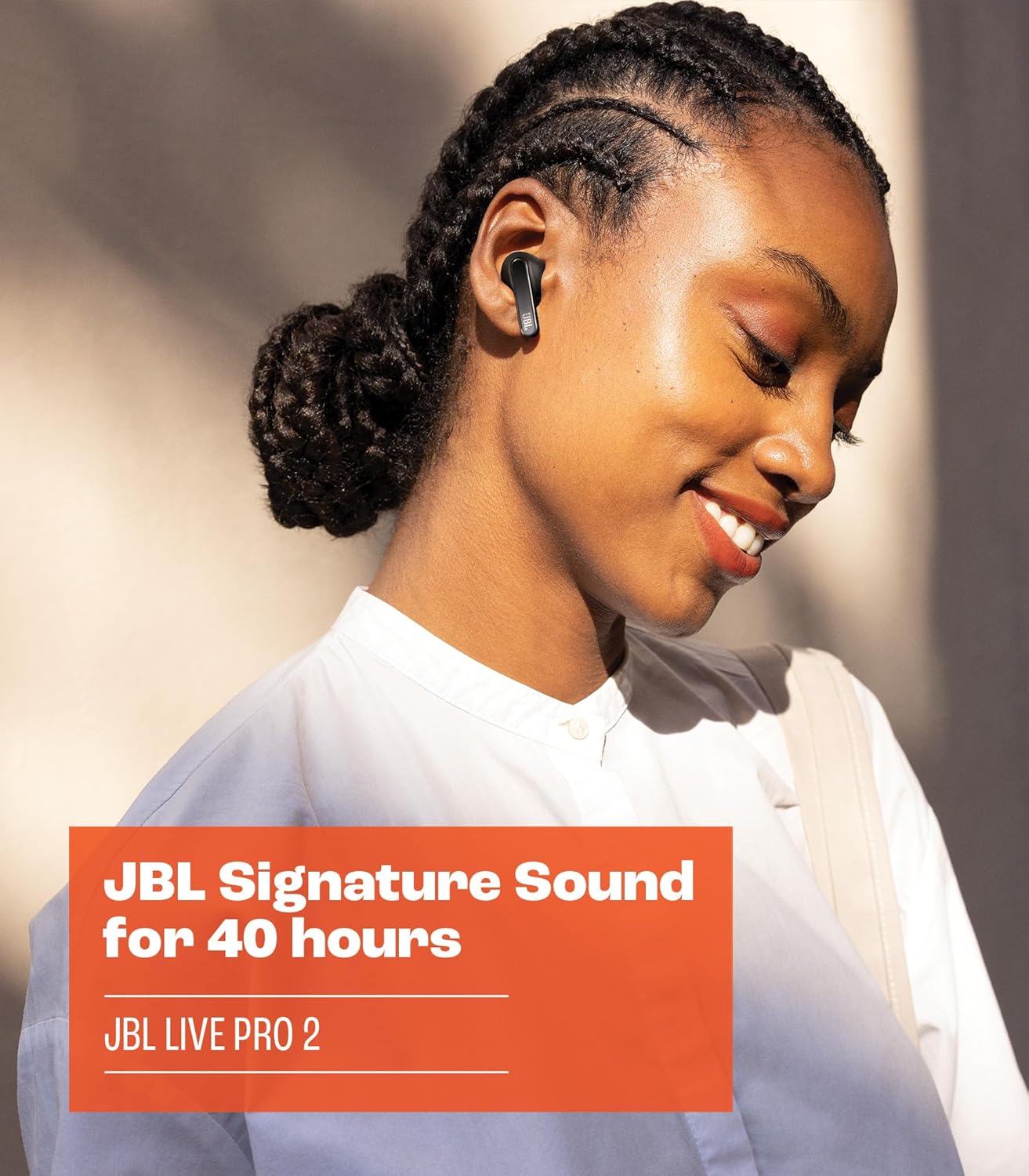 JBL Live Pro 2 - True Wireless Noise Cancelling Earbuds, up to 40 Hours of Playback with Wireless Charging, 6 mics for Perfect Calls, Touch & Voice Control, IPX5 Water Resistant (Silver)