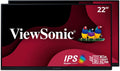 ViewSonic VA2456A-MHD_H2 24 Inch 1080p Dual Pack Head-Only Monitors, IPS Display with 120Hz for Dual-Screen Home and Office Setups, HDMI, DisplayPort, and VGA Inputs