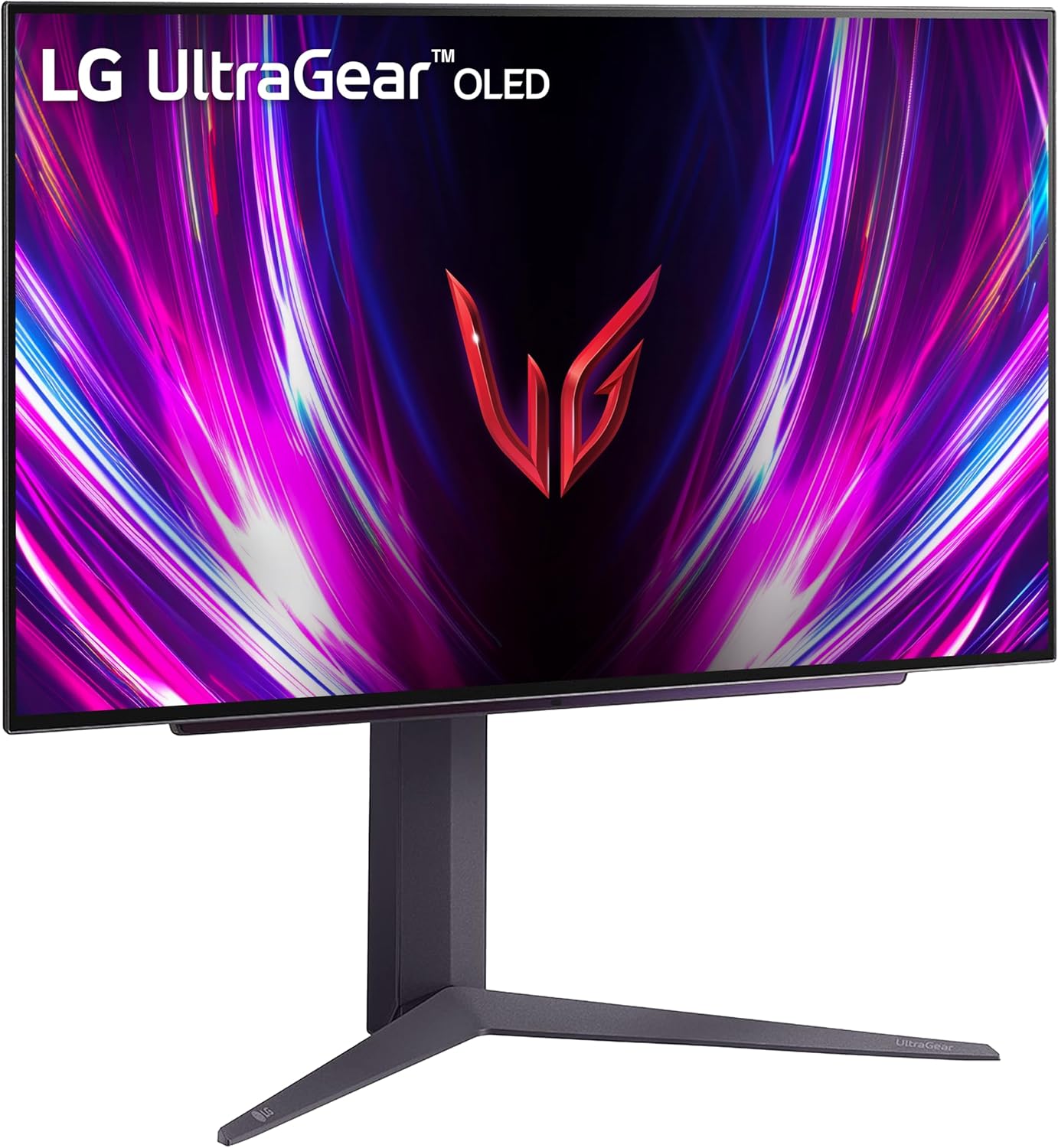 LG ‎27GS93QE 27-inch Ultragear OLED Gaming Monitor QHD 1440p 240Hz 0.03ms DisplayHDR True Black 400 AMD FreeSync Premium Pro NVIDIA G-Sync HDMI 2.1 DisplayPort Tilt/Height/Pivot Stand Black